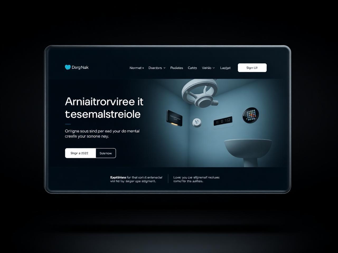 Dentists website design demonstration project for Raman Dental Care